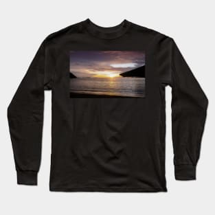 sunset on the sea Long Sleeve T-Shirt